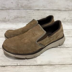 Skechers Slip-ins Relaxed Fit size 9 Brown Leather